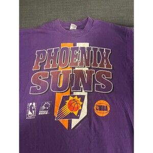 Vintage 90s Phoenix Suns Shirt Size XL Fruit of the Loom Single Stitch